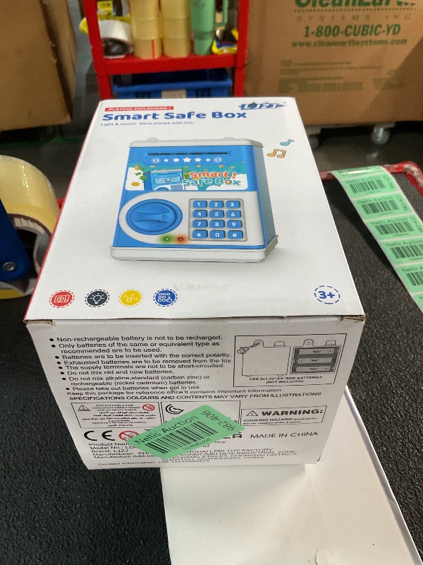 Photo 1 of Pink Piggy Bank for Kids with Password Code Lock and Auto Grab Bill Slot, PhilaeEC Real Money Cash Coin Can Saving Box Electronic Money Safe Bank, Hot Gift for 4 7 8 9 10 11 Year Old Boys Girls