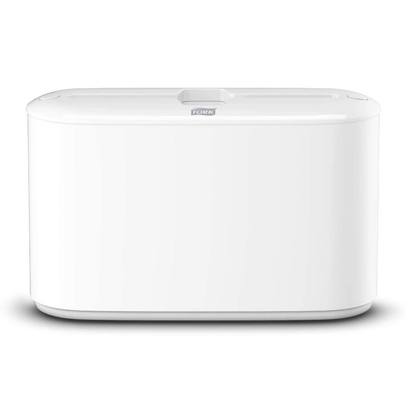 Photo 4 of Tork Xpress Paper Towel Dispenser, White, Compact for Home Use, Fits H2 Hand Towels
