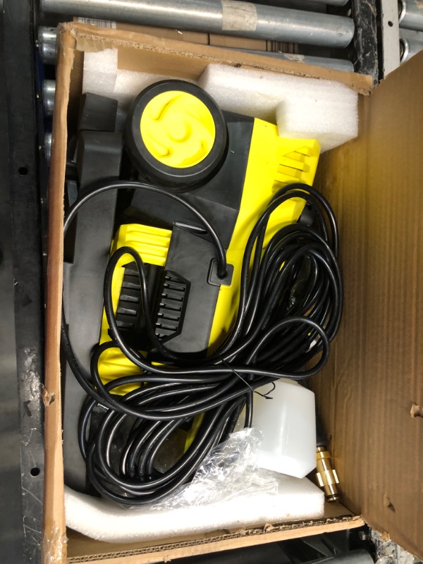 Photo 2 of ***NON-REFUNDABLE NO RETURNS SOLD AS IS**PARTS ONLY***Electric Pressure Washer - 4200PSI Electric Power Washer with 20FT Hose, 35FT Power Cord, 4 Nozzles, High Pressure Washer for Cars, Fences, Patios, Driveways