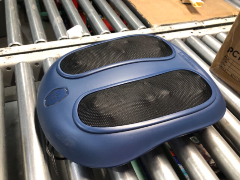 Photo 4 of ***USED - LIKELY MISSING PARTS - UNABLE TO VERIFY FUNCITONALITY***
Nekteck Foot Massager with Heat, Shiatsu Heated Electric Kneading Foot Massager Machine for Plantar Fasciitis, Built-in Infrared Heat Function and Power Cord?Blue)