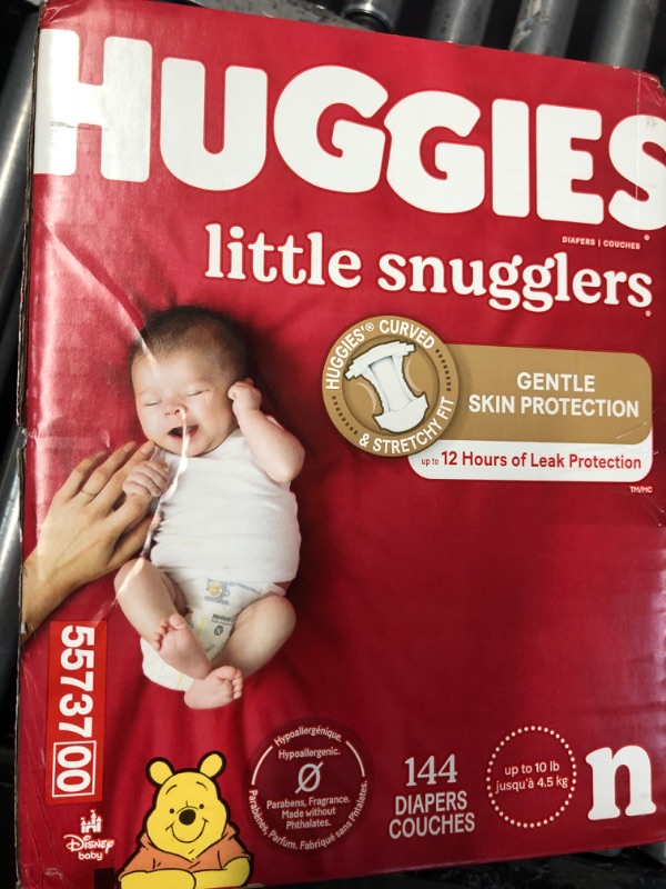 Photo 1 of ***NEWBORN***Huggies Little Snugglers Gentle Skin protection 144 Count