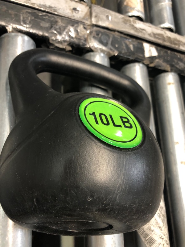 Photo 2 of ***10 LB ONLY*** Sporzon! Wide Grip Kettlebell Exercise Fitness Weight Set