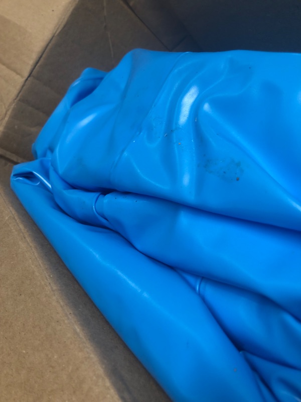 Photo 1 of Big Inflatable Pool for Adults?Lylting 145"x74"x22" Extra Large Thickened Blow Up Pool for Summer Water Party, Full Size Family Swimming Pools for Backyard Home Garden Lawn Indoor Outdoor