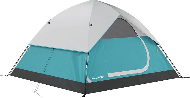 Photo 1 of 2/4-Person Family Dome Tent with Removable Rain-Fly, Easy Set Up Portable Camping Tent for Backpacking Hiking Backyard Outdoor, Green/Blue/2-person/4-person
