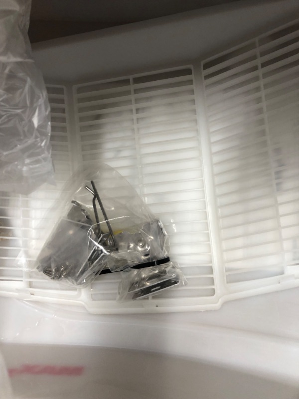 Photo 1 of MAXXAIR FANMATE 00-955001 Fan/Vent Cover with EZ Clip Hardware, Constant Airflow, Super Tough, White
