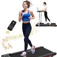 Photo 1 of (STOCK PHOTO FOR REFERENCE ONLY/ MISSING REMOTE) Walking Pad-Under Desk Treadmill-2 in 1 Treadmills for Home-Walking Treadmill with Remote Control, Portable Mini Treadmill 265 lbs Capacity, Bluetooth and LED Display