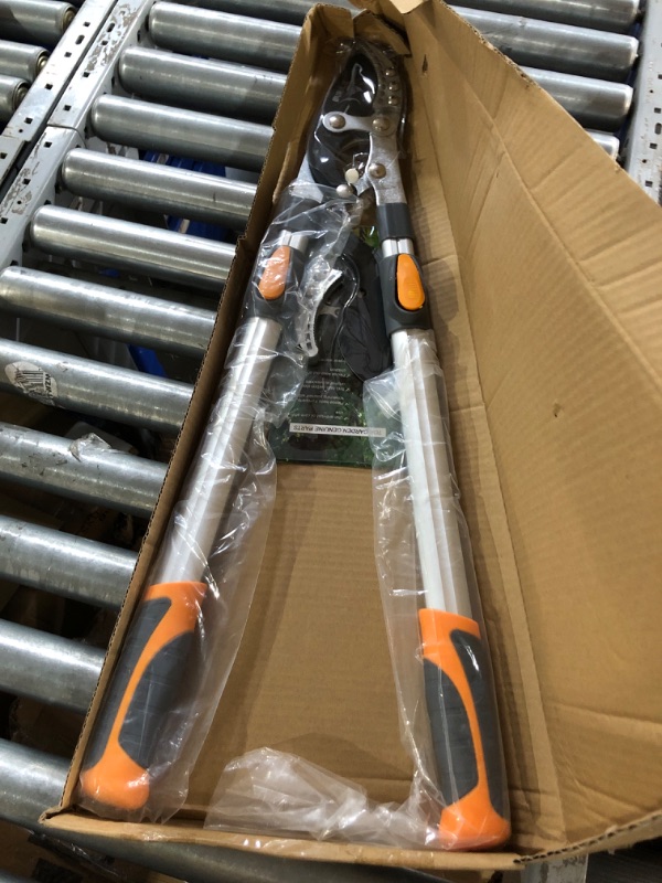 View 2 of AIRAJ 27-41'' Extendable Anvil Loppers Heavy Duty with Compound Action, Tree Trimmer with 2 Inch Cutting Capacity, Chops Thick Branches Ease,Heavy Duty Tree Pruner with SK5 Spare Blade