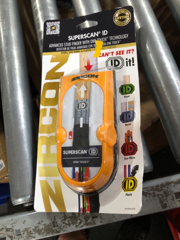 Photo 2 of (READ FULL POST) Zircon SuperScan 1.5-in Scan Depth Metal and Wood Stud Finder
