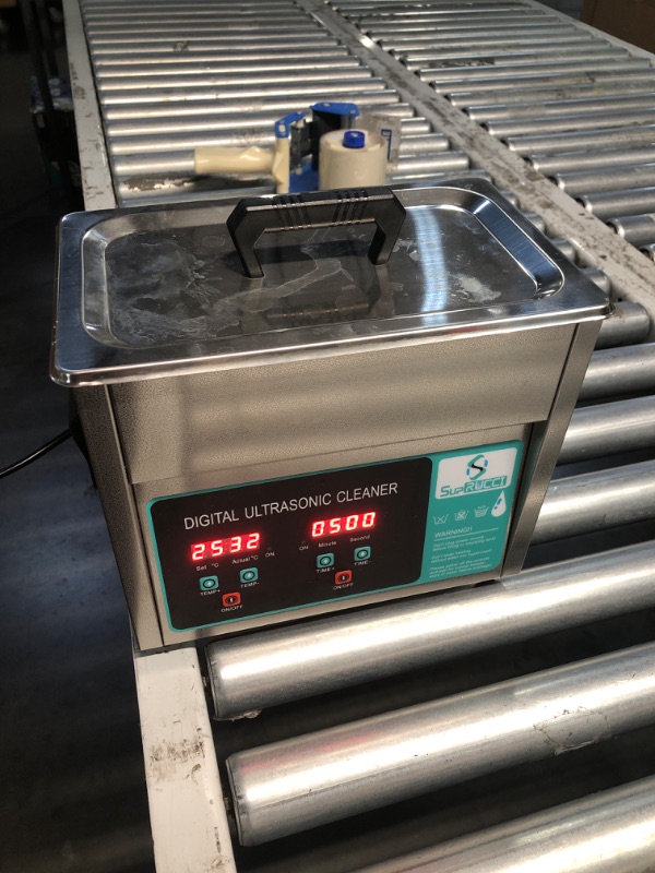 Photo 2 of (READ FULL POST) Ultrasonic Cleaner - 3L 120W Jewelry Cleaner Ultrasonic Machine with Heater Timer for Cleaning 3D Printed, Parts, Carburetor, Circuit Board, Dirty Jewelry