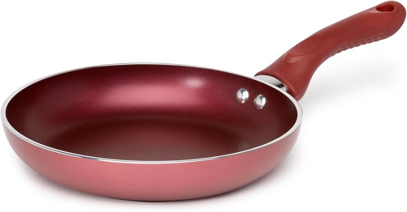 Photo 1 of ***USED MINOR DENT***Ecolution Evolve Non-Stick Fry Pan PFOA Free Hydrolon Non-Stick -Pure Heavy-Gauge Aluminum with a Soft Silicone Handle