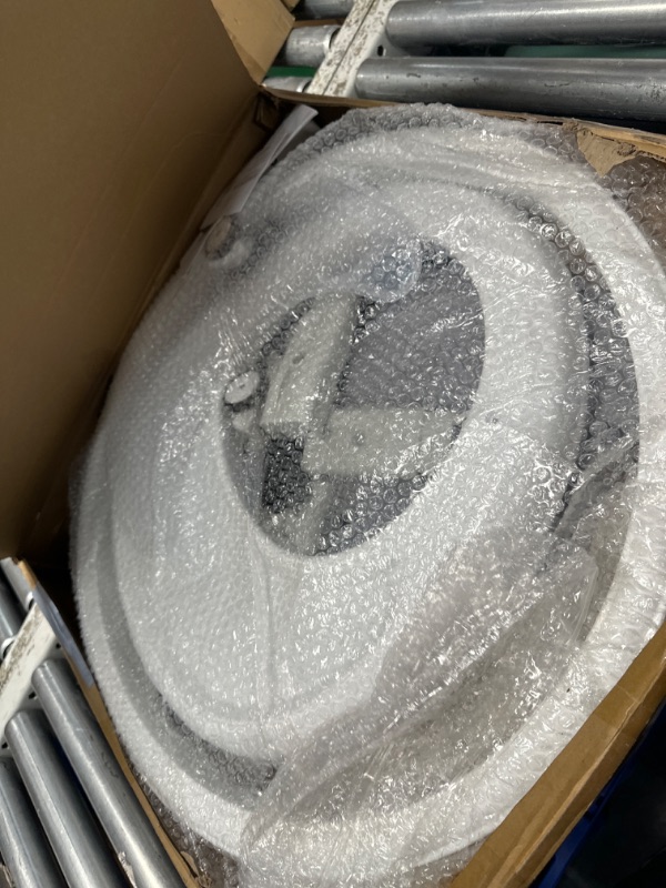 Photo 1 of ***(PARTS ONLY/ NO RETURNS OR REFUNDS) ***
One-Touch Folding Baby Walker, Anti-Roll 8-Wheel Round Chassis