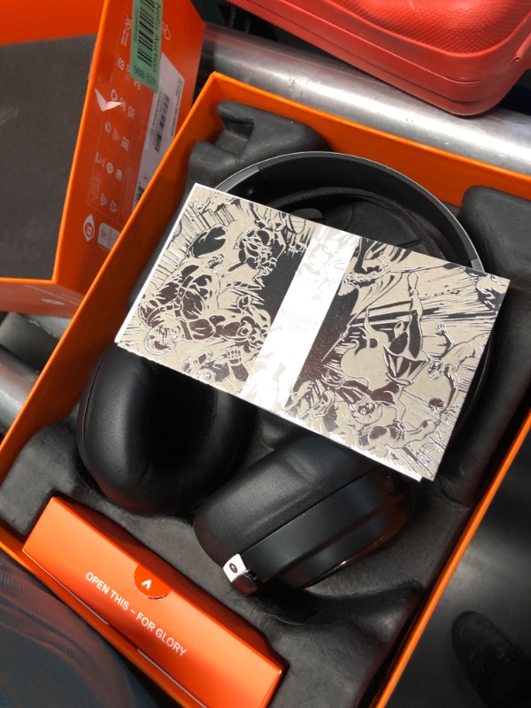 Photo 1 of SteelSeries Arctis Nova Pro Wireless Multi-System Gaming Headset - Premium Hi-Fi Drivers - Active Noise Cancellation - Infinity Power System - Stealth Retractable Mic - PC, PS5/PS4, Switch, Mobile PC Black