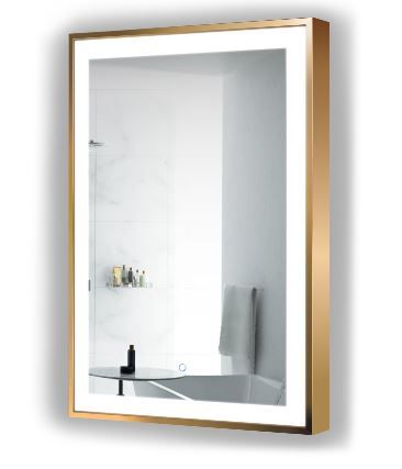 Photo 1 of (READ FULL POST) ELLO&ALLO 40 x 24 COPPER LINED LED Bathroom Mirror 