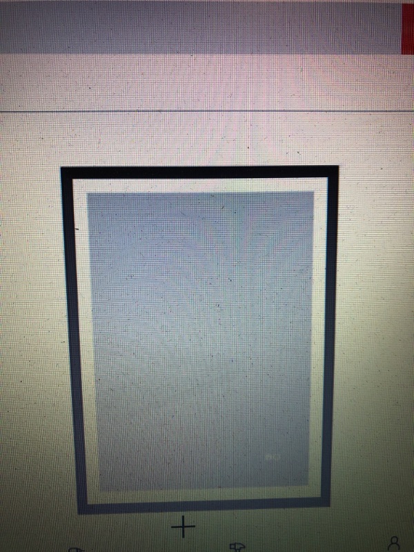 Photo 1 of 24 in. W x 32 in. H Medium Rectangular Framed Anti-Fog Back Light LED Wall-Mounted Bathroom Vanity Mirror