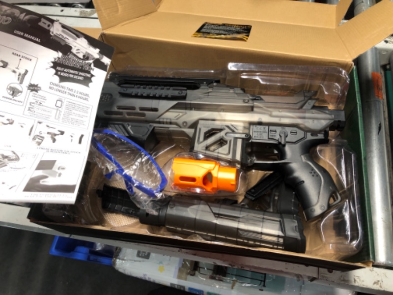 Photo 2 of ***PARTS ONLY******NON REFUNDABLE***
Gel Ball Blaster Gun Automatic Sniper Rifle. Toy Gun with 50000+ ammo. The Shooting Activity Game with 11.1V Battery, 180+ FPS,100+Foot Range