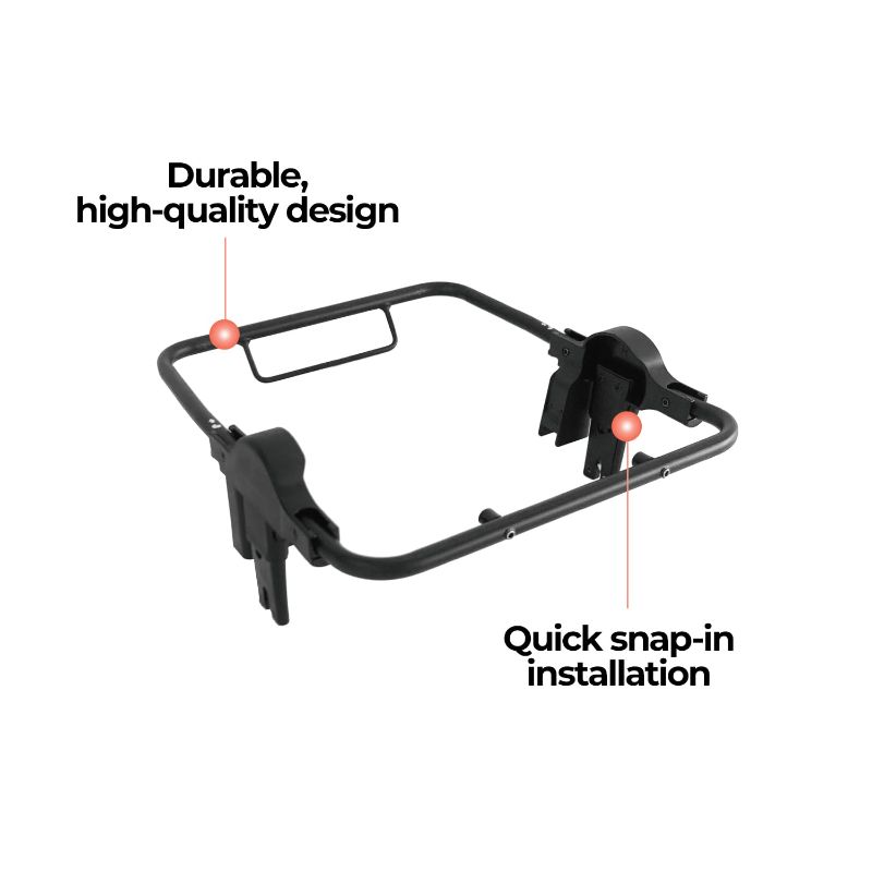 Photo 1 of 
Roll over image to zoom in
Mompush Wiz Stroller Car Seat Adapter, Fits Chicco Car Seat, Designed for Mompush Wiz Stroller Only