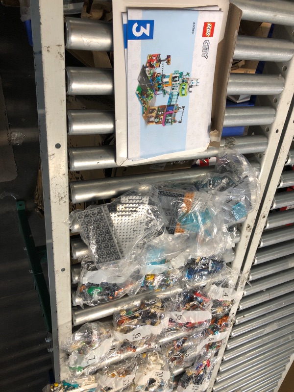 Photo 2 of (opened/unused) LEGO City Downtown 60380 Building Toy Set, Multi-Feature Playset with Connecting Room Modules, includes 14 Inspiring Minifigure Characters and a Dog Figure, Sensory Toy for Kids Ages 8+
