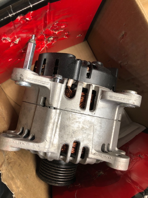 Photo 2 of ***HEAVILY USED AND DIRTY - UNABLE TO VERIFY FUNCTIONALITY***
13853 AAN5178 Alternator Compatible for Volkswagen for TT 2000-2006 for Beetle 1999-2006 2010 for Jetta 99-05, 120Amp / 12 Volt New Alternator 113275, ABO0229