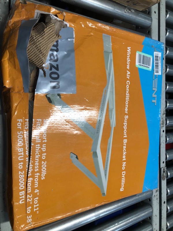 Photo 2 of ***USED - LIKELY MISSING PARTS - UNABLE TO VERIFY FUNCTIONALITY***
Jeacent Universal Window Air Conditioner Support Bracket No Drilling ,No Tools, Heavy-Duty Window AC Bracket Supports Up to 200lbs, Fits Single or Double Hung Windows White up to 200lbs