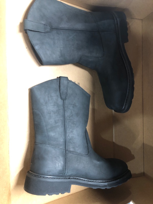 Photo 1 of ***SEE NOTES*** 
Harley-Davidson men's Altman Composite Toe Waterproof Motorcycle Western Work Boot 11 Black