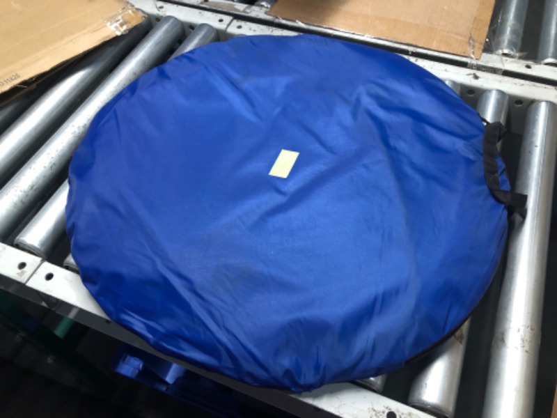 Photo 3 of ***USED - LIKELY MISSING PARTS - UNABLE TO VERIFY FUNCTIONALITY***
Pop Up Pod - Privacy Shower Tent, Dressing Room, or Portable Toilet Stall with Carry Bag for Camping, Beach, or Tailgate by Wakeman Outdoors Blue