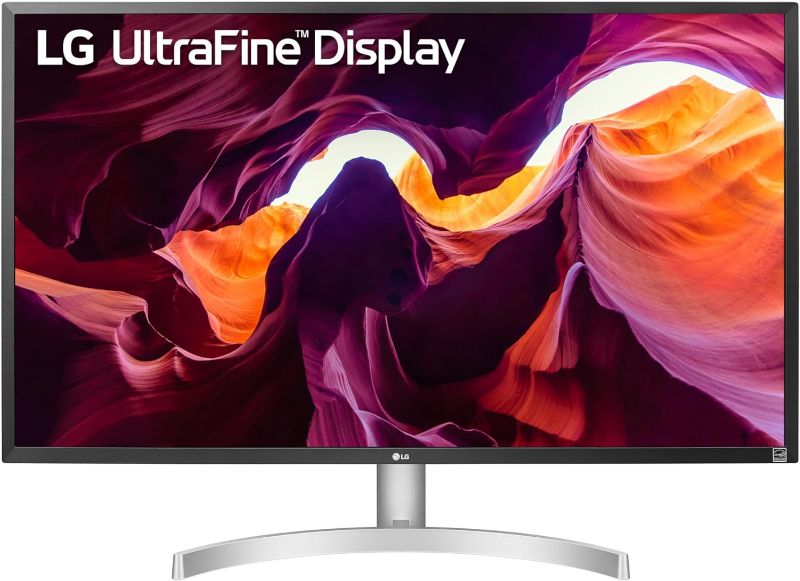 Photo 1 of (READ FULL POST) LG 27UL500-W 27-inch 4K UHD (3840 x 2160) UltraFine Computer Monitor, IPS, AMD FreeSync, HDR10, HDMI, DisplayPort, Black Stabilizer, White
