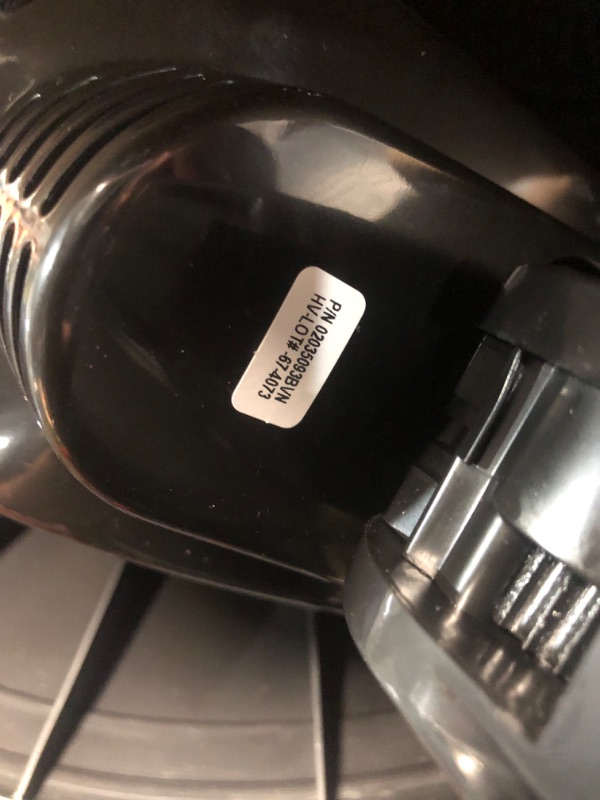 Photo 1 of **MINOR DAMAGE TO BASE STILL SEEMS FUNCTIONAL**
LASKO 3PL Adjust Cyclone Pdstl Fan Blk
