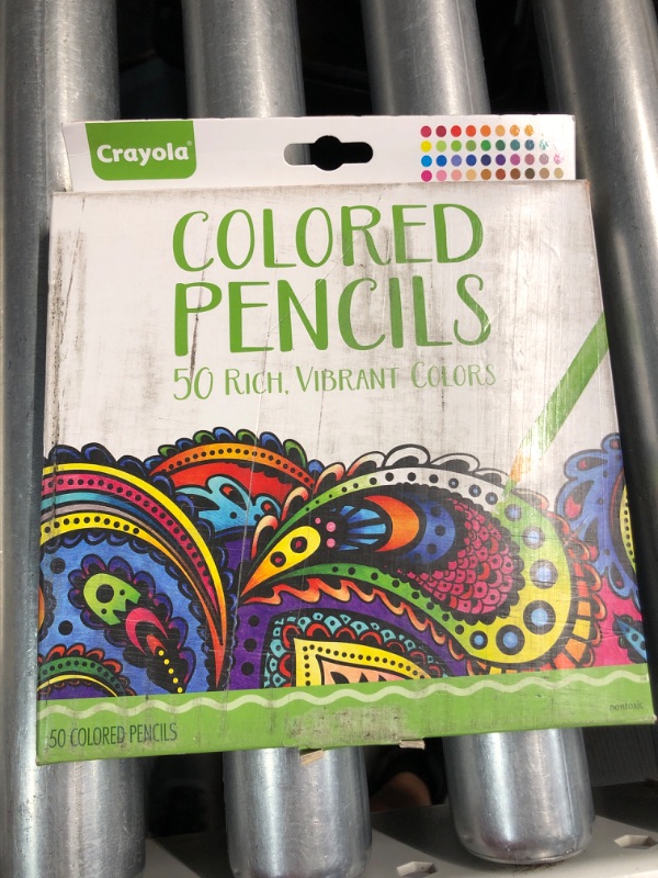 Photo 1 of Crayola Colored Pencils For Adults (50 Count), Color Pencil Set, Valentines Day Gifts [Amazon Exclusive].