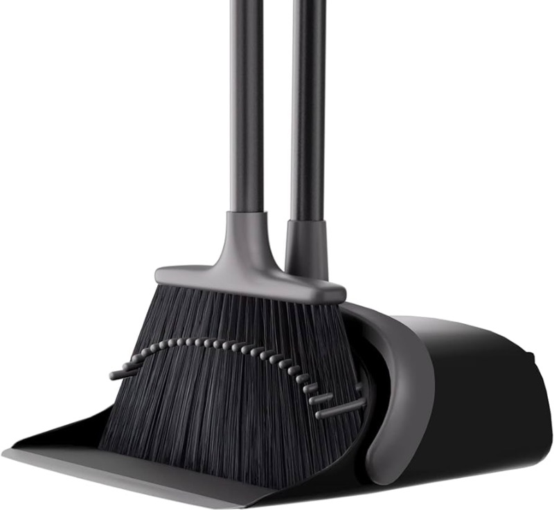 Photo 1 of 
YANXUS
Broom and Dustpan Set for Home with 52" Long Handle, Standing Set for Home Kitchen Room Office Lobby Floor Cleaning