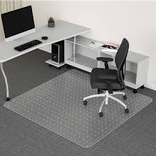 Photo 1 of NATUREI Chair Mat for Carpet, 36” x 48” Office Floor Mats for Rolling Chairs, Floor Protector Mats, Easy Glide Desk Floor Mat for Low Pile Carpet (Rectangle)