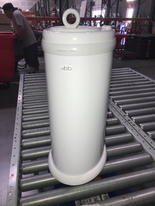 Photo 2 of (READ FULL POST) Ubbi Steel Diaper Pail, Odor Locking, No Special Bag Required, Award-Winning, Registry Must-Have, White