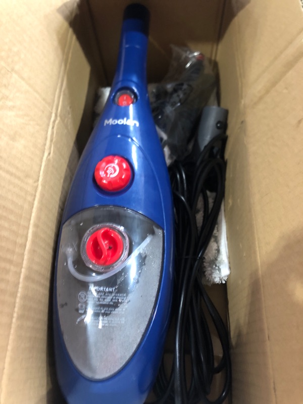 Photo 2 of (see all images) Moolan Steam Mop for Hardwood Floors 12 in 1 Steam Mop,Detachable Handheld Steamer Mop