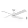 Photo 1 of 
Hampton Bay
Baymore 52 in. Indoor/Outdoor Matte White Ceiling Fan with Remote Control Included