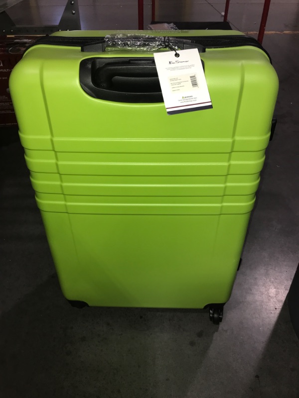 Photo 3 of **SEE NOTES** Ben Sherman Spinner Travel Upright Luggage Hereford, Pepper Green, 8-Wheel 24 4-Wheel 28" Pepper Green