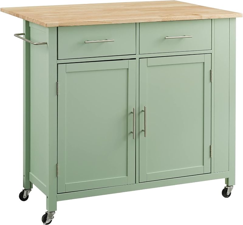 Photo 1 of (SIMILAR TO STOCK PHOTO) 
GREEN MINT KITCHEN ISLAND 