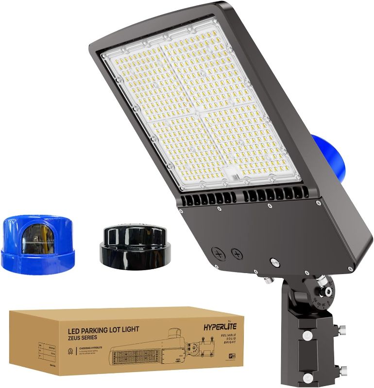 Photo 1 of (similar to stock photo)

300W Parking Lot Lights 45000lm(150lm/w), 2024 New UL Listed 5000K Led Parking Lot Lights Outdoor with Photocell, LED Pole Lights Outdoor Slip Fitter for Roadways, Driveways, Stadium