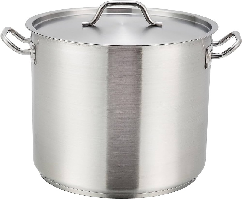 Photo 1 of ***MISSING LID***
Winco
Winware SST-40 Stainless Steel 40 Quart Stock Pot with Cover