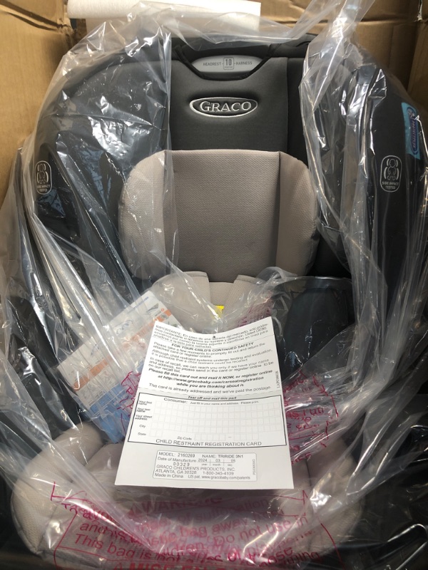 Photo 3 of GRACO TriRide 3 in 1, 3 Modes of Use from Rear Facing to Highback Booster Car Seat, Redmond MODEL 2160269