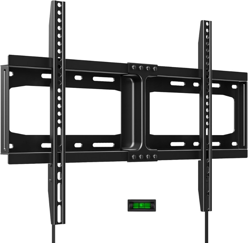 Photo 1 of HOME VISION Heavy Duty Fixed TV Wall Mount for Most 32"-75" Flat TVs, Max VESA 600X400mm up to 165lbs Fits 16/18/24 Inch Wood Studs, Universal Low Profile Wall Mount TV Bracket, Space Saving HV8601