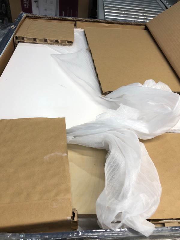 Photo 1 of ***USED - LIKELY MISSING PARTS - UNABLE TO VERIFY FUNCTIONALITY***
Hampton Bay Avondale 30 in. W x 24 in. D x 34.5 in. H Ready to Assemble Plywood Shaker Sink Base Kitchen Cabinet in Alpine White