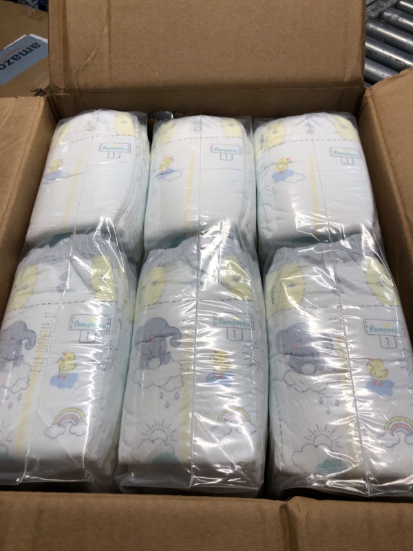 Photo 2 of Pampers Swaddlers Newborn Diapers, Soft and Absorbent, Size 1, 198 Ct