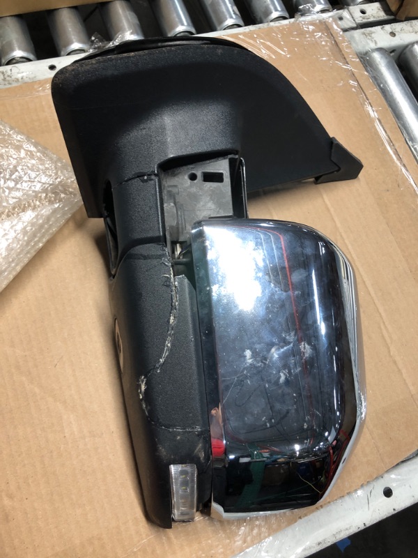 Photo 2 of **NON REFUNDABLE ITEM**(FOR PARTS ONLY)
Driver Side Mirror Assembly Compatible with Ford F-150 2015-2020 Rearview Mirror with Power Adjustable Glass, Blind Spot Mirror Replace ?FL3Z17683AK (Left)