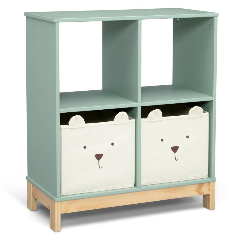 Photo 1 of **NON REFUNDABLE ITEM**(FOR PARTS ONLY)
babyGap by Delta Children Brannan Bear Bookcase with Bins, Sage Green
