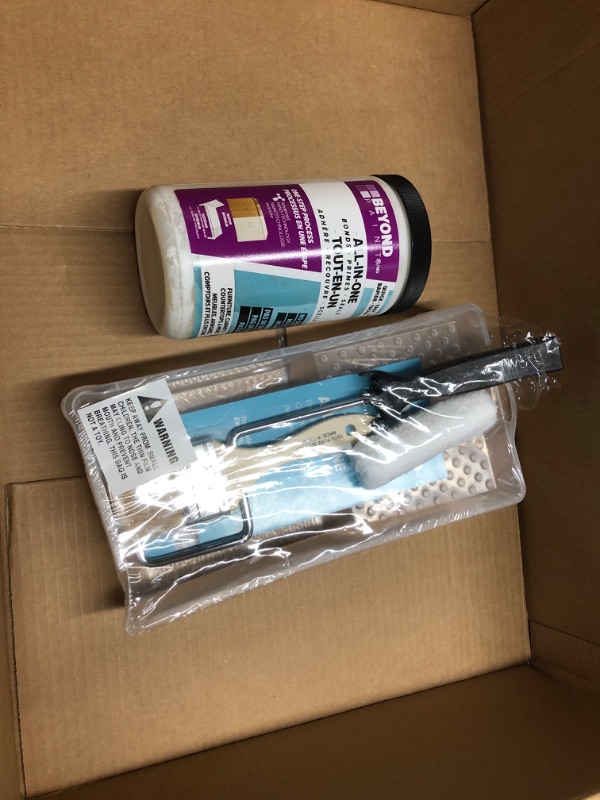 Photo 2 of **NON REFUNDABLE ITEM**(FOR PARTS ONLY)
Beyond Paint Countertop Makeover Kit with Paint, Sealer, Flecks and Tools for Countertops, Bright White