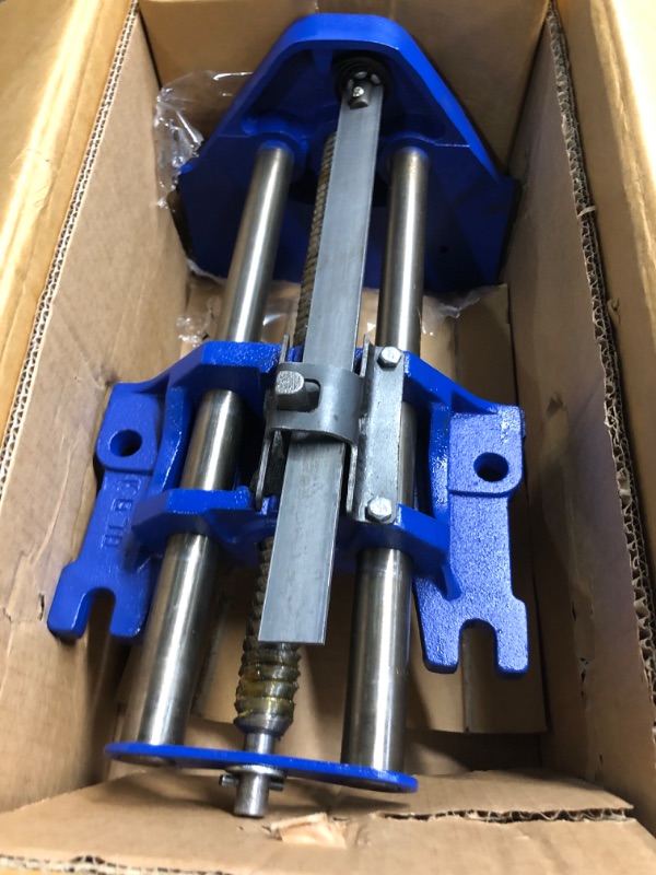 Photo 3 of **READ NOTES**
Yost Vises M9WW Rapid Action Woodworking Vise | Quick Release Lever for Quick Adjustments | 9 Inch Jaw Width | Made with Heavy-Duty Cast Iron | Blue