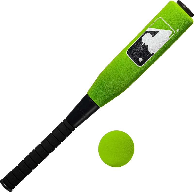 Photo 1 of Franklin Sports MLB Kids Foam Baseball Bat + Ball Sets - Indoor + Outdoor Soft Foam Baseball Bats for Kids + Toddlers - Regular + Jumbo Barrels - 24" or 27" Length
