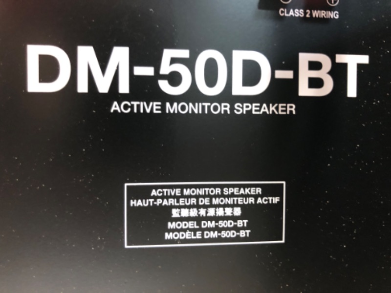 Photo 6 of **READ NOTES**
Pioneer DJ DM-50D-BT 5-inch Desktop Active Monitor Speaker Pair with Bluetooth - Black