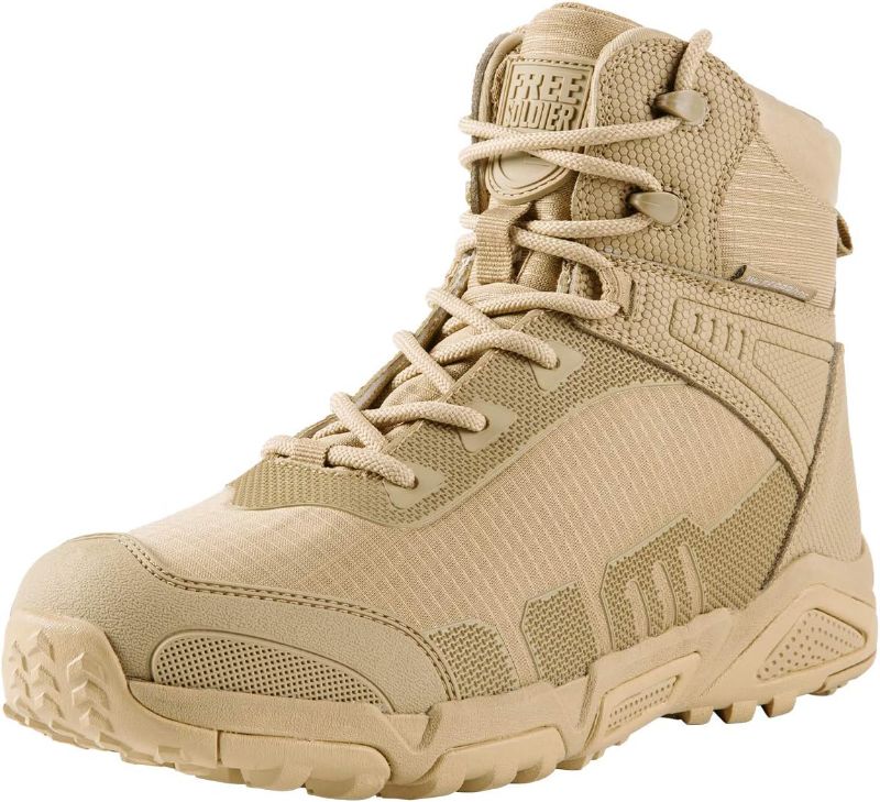 Photo 1 of **STOCK PHOTO FOR REFERENCE ONLY***
Denali Beige Men's Tactical Service Boots (US 9.5men)
