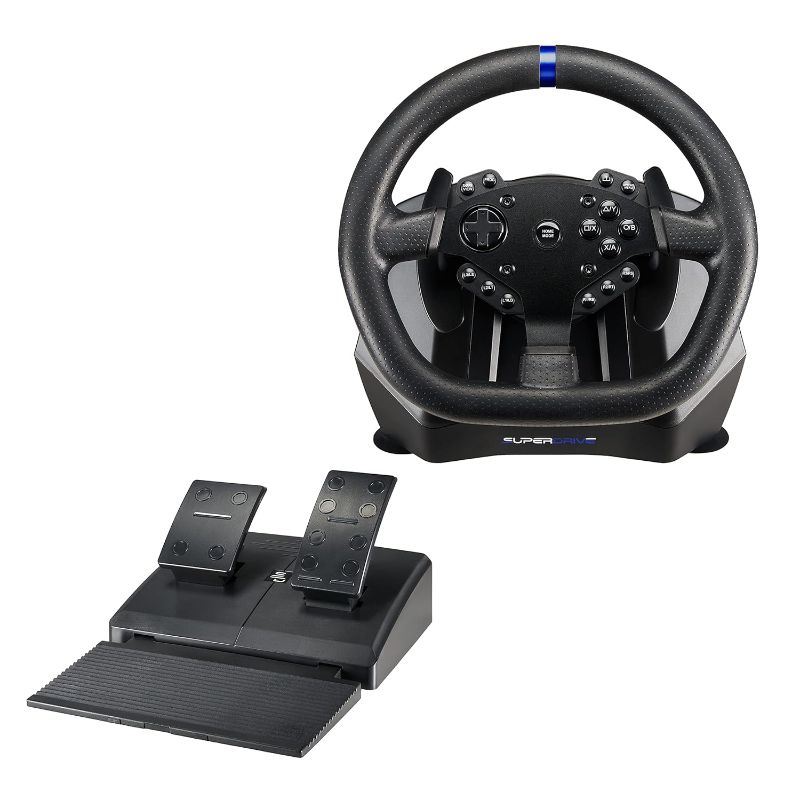 Photo 1 of 
Superdrive - SV950 steering wheel with pedals and paddles for Xbox Serie X/S, PS4, Xbox One, PC