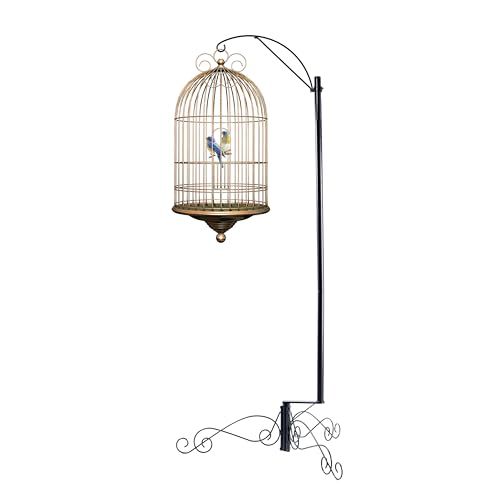 Photo 1 of **does not include cage**
HOHIYA 61 Inch Bird Cage Stand Shepherd Hook Hanging for Pet Hummingbird Feeder Solar Light Lantern Hanging Plant Flower Basket Home Garden Max Loadin
